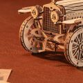 RoboTime Mechanisches 3D-Puzzle aus Holzz Historisches Auto